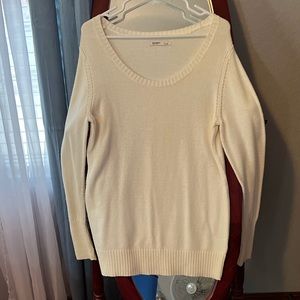 Women off white sweater size large great condition